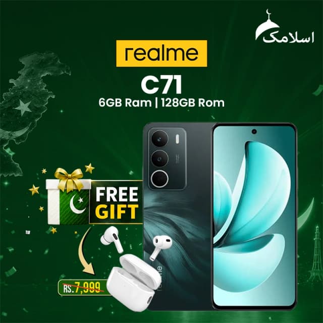 Realme C-71 6GB RAM-128GB ROM