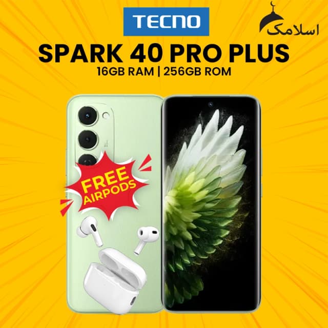 Tecno Spark 40 Pro Plus 16GB RAM-256GB ROM
