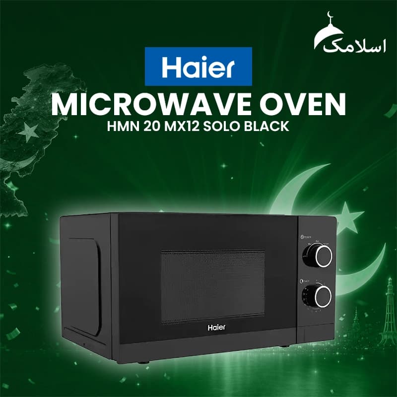 Haier HMN 20 MX12 SOLO BLACK Microwave Oven