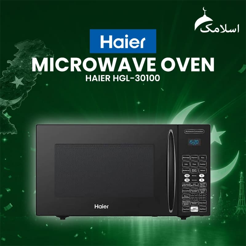 Haier HGL-30100 Convection Rotisserie Microwave Oven