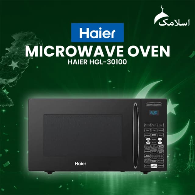 Haier HGL-30100 Convection Rotisserie Microwave Oven