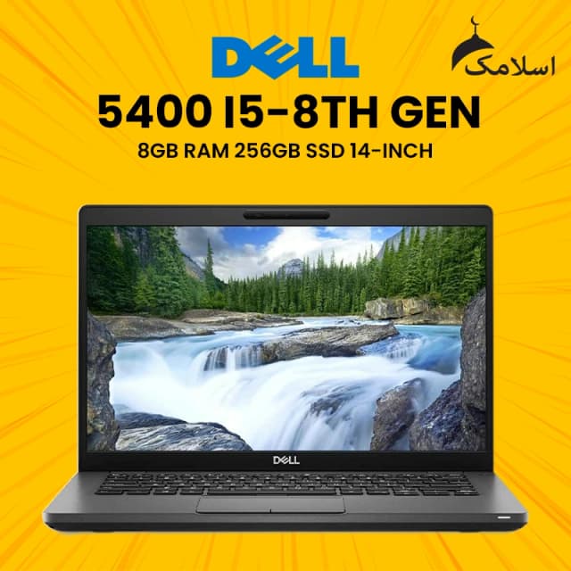 Dell 5400 i5-8th GEN 8GB RAM 256GB SSD 14-inch Laptop