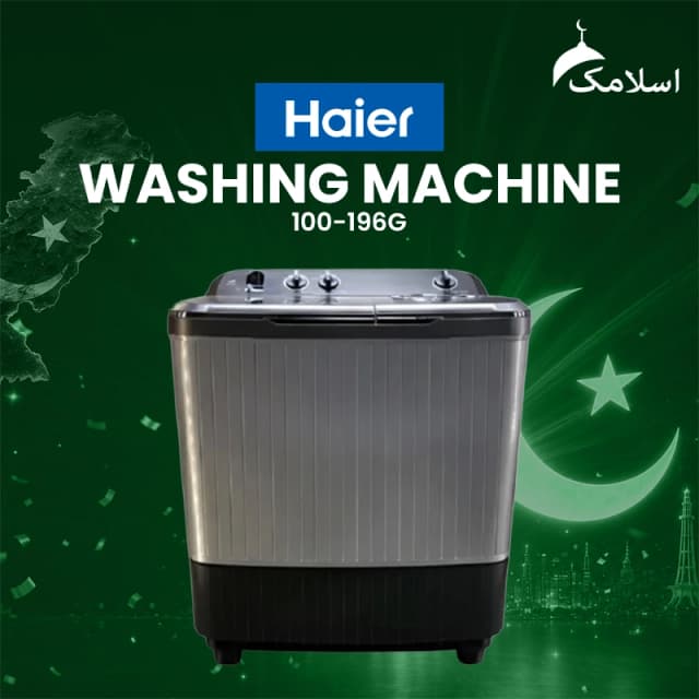 Haier HWM 100-196G 10 KG Washing Machine