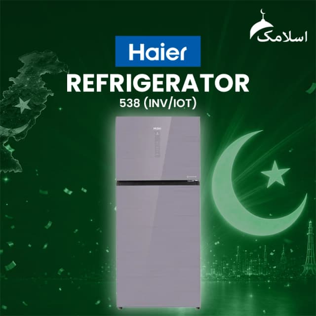 Haier HRF-538 Twin Inverter IOT 20 CF Refrigerator