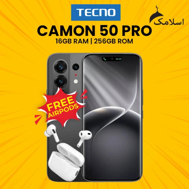 Tecno Camon 50 Pro 16GB RAM-256GB ROM