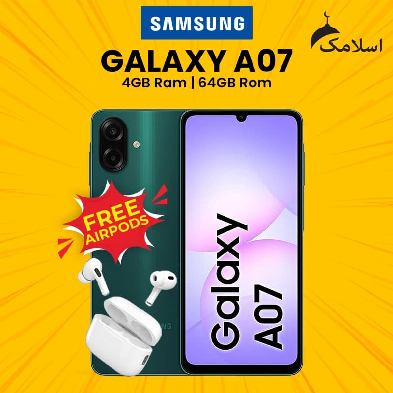 Samsung A07 4GB RAM-64GB ROM
