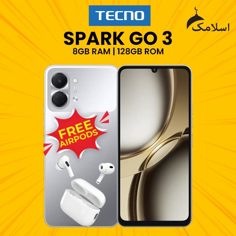 Tecno Spark GO 3 8GB RAM-128GB ROM