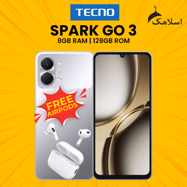 Tecno Spark GO 3 8GB RAM-128GB ROM