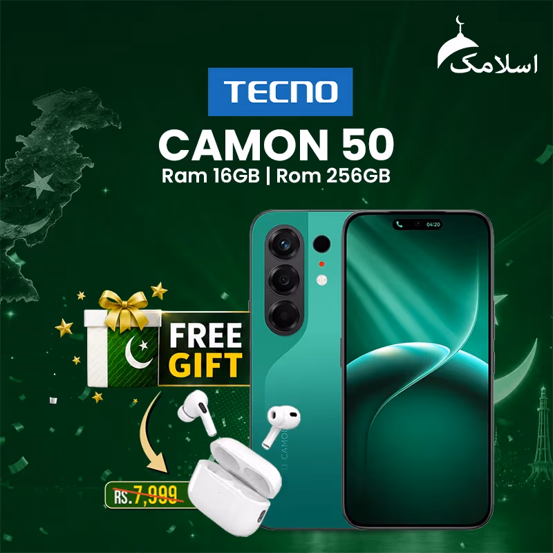 Tecno Camon 50 8GB RAM-256GB ROM