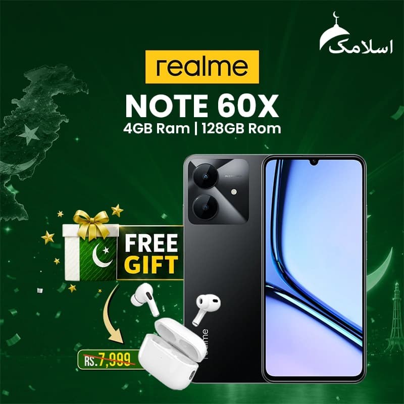 Realme Note 60x 4GB RAM-128GB ROM