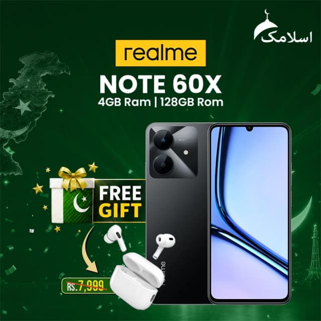 Realme Note 60x 4GB RAM-128GB ROM