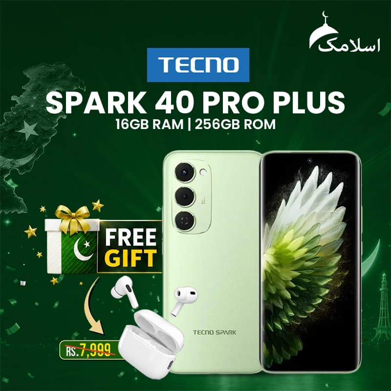 Tecno Spark 40 Pro Plus 16GB RAM-256GB ROM