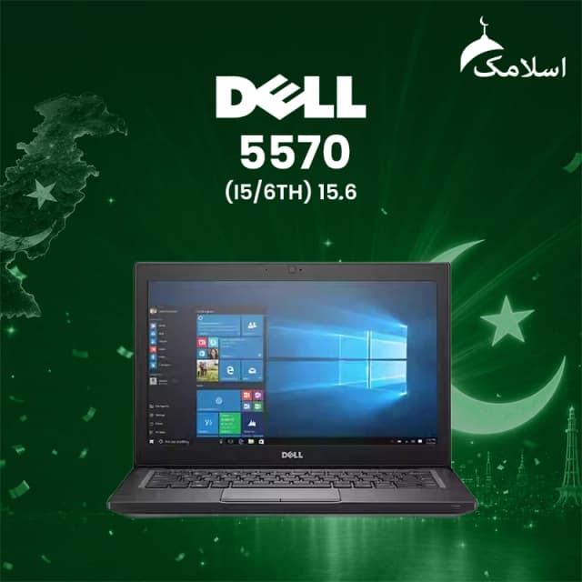 Dell 5570 i5-6th Gen 8GB RAM 256GB SSD 15.6-inch Laptop