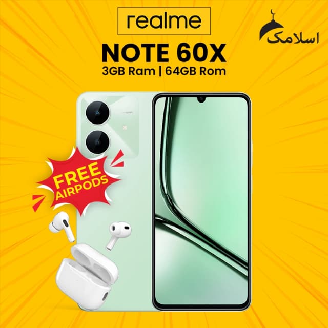 Realme Note 60x 3GB RAM-64GB ROM