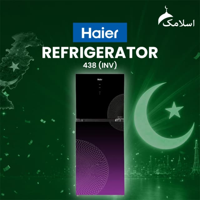 Haier HRF-438 IFGA / IFRA / IFPA Digital Inverter 15 CF Refrigerator