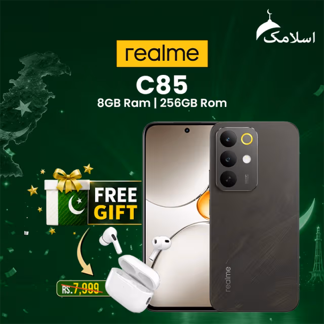 Realme C-85 16GB RAM-256GB ROM