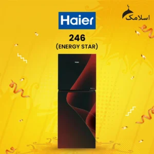 Haier | HRF-246 EPG/EPR/EPB E- STAR | 10-12 CF Glass Door Refrigerator