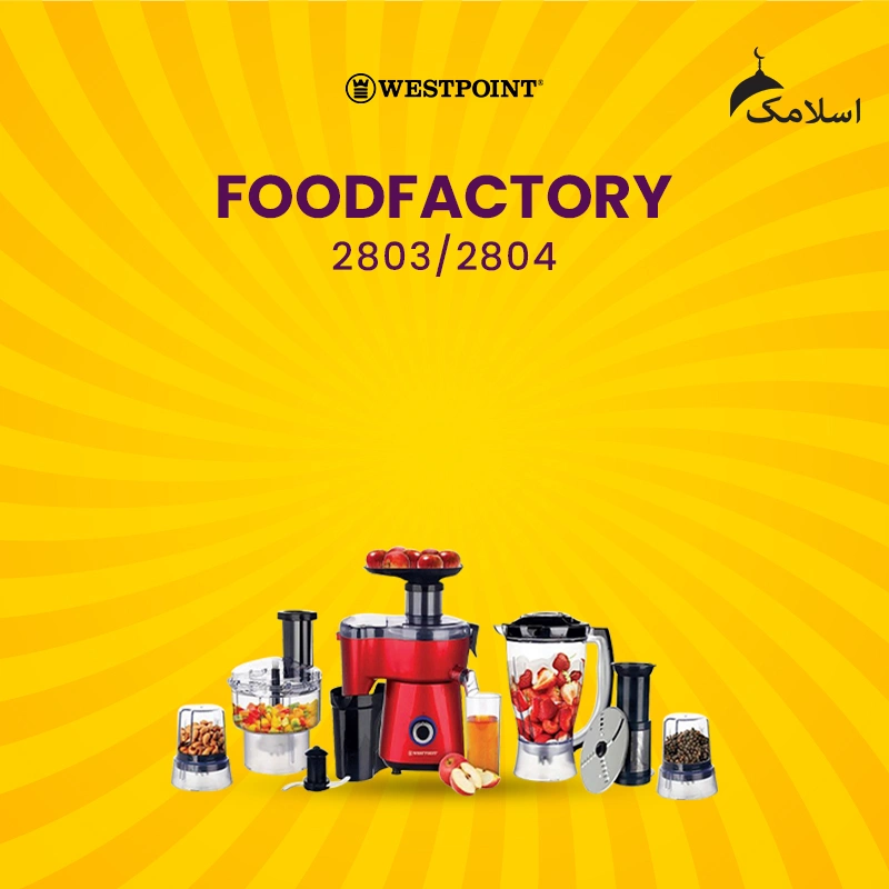 Westpoint | Jumbo Food Factroy  | 9in1 With Extra Grinder | WF 2803/2804/2805
