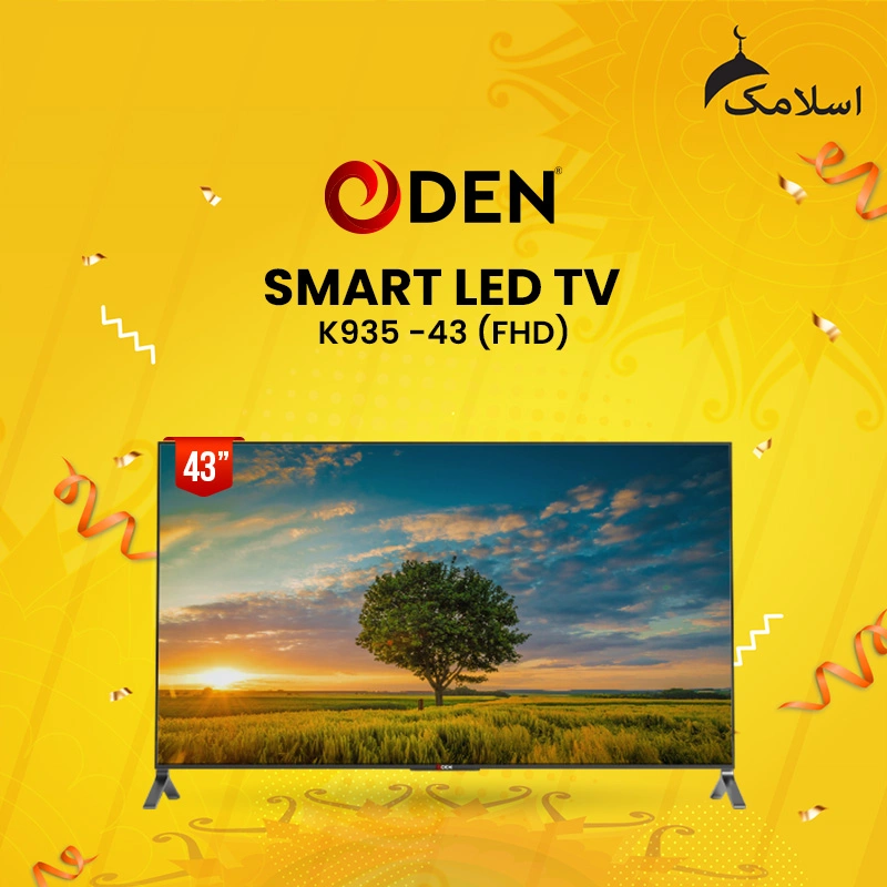 ODEN | K935 | FHD 43″ | Thailand Series | Android LED TV