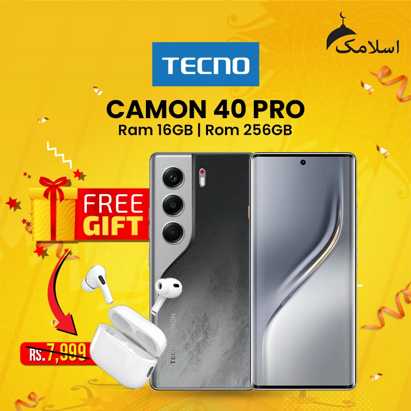 Tecno Camon 40 Pro | 16GB RAM - 256GB ROM