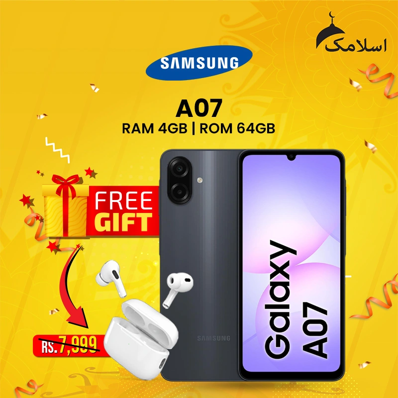 Samsung A07 | 4GB RAM & 64GB ROM