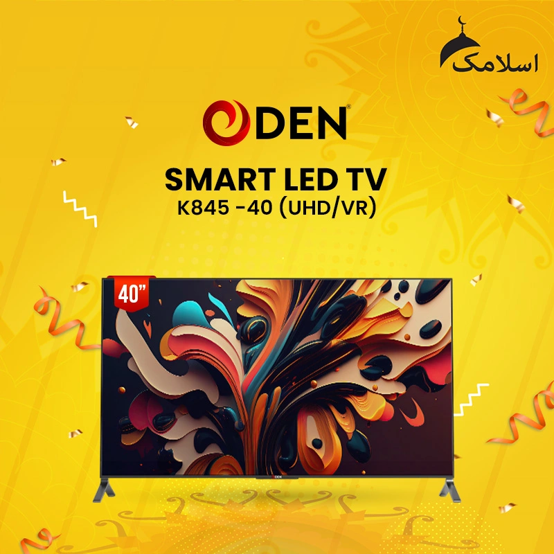 ODEN | K845 | UHD 40″ | Thailand Series | Android LED TV