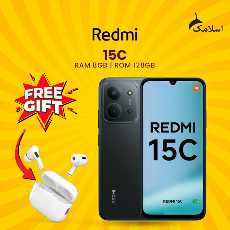 Xiaomi Redmi 15C | 8GB RAM -128GB ROM