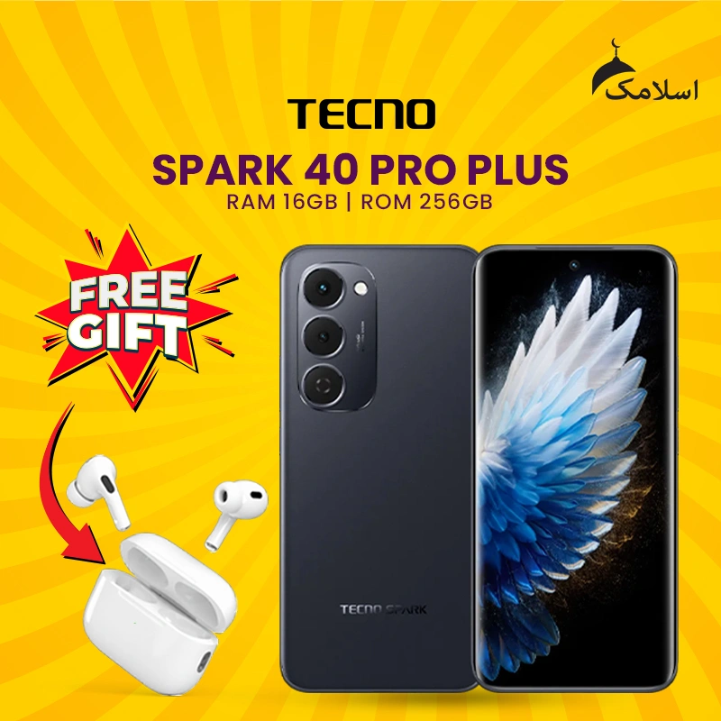 Tecno Spark 40 Pro Plus | 16GB RAM - 256GB ROM
