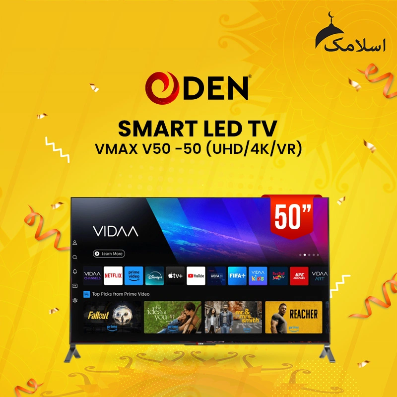 ODEN | VMAX 50"  | Thailand Series | Android LED TV