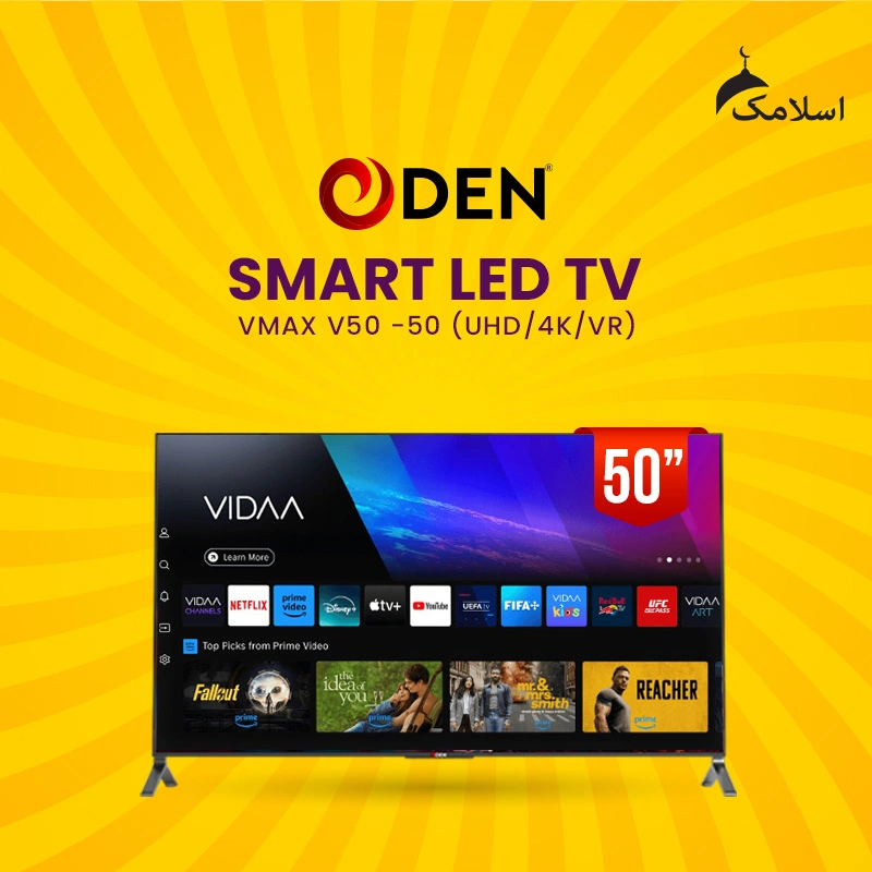 ODEN | VMAX 50" | Thailand Series | Android LED TV